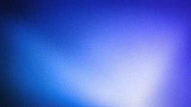 Zengin mavi ve mor renklerin yumuşak beyaza dönüştüğü canlı, soyut bir gradyan. Kumlu bir dokuya sahip, 4K duvar kağıtları ve tasarımlar için mükemmel.