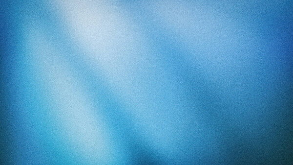 A refreshing abstract gradient in vibrant shades of blue with a fine grainy texture, perfect for modern backgrounds, wallpapers, and banners