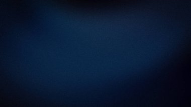 Koyu mavi soyut bir gradyan ince tanecikli dokuya sahip, 4K arkaplan, dijital tasarımlar ve modern yaratıcı projeler için ideal.