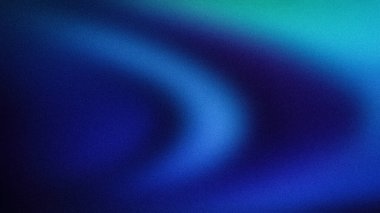 Zengin maviler ve yeşilliklerin karışımından oluşan dinamik soyut bir gradyan, ince taneli bir dokuya sahip, modern dijital tasarımlar ve arka planlar için ideal.