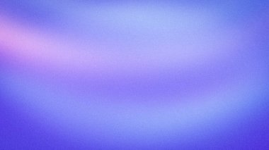 Yumuşak mavi, mor ve pembe renklere sahip soyut bir gradyan, kumlu bir dokuya sahip, 4K duvar kağıtları, afişler ve modern şablonlar için mükemmel.