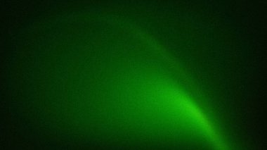 Yoğun yeşil renkli ve parlak aksanlı soyut bir gradyan. Kumlu bir dokuya sahip. 4K duvar kağıtları, afişler ve şablonlar için ideal.