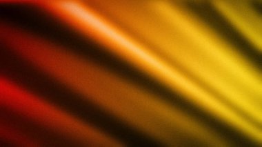 Kırmızı, turuncu ve sarı renkli soyut 4K arka plan, köşegen dalgalar, kumlu bir doku ve dinamik bulanıklık. Pankartlar ve duvar kağıtları için ideal