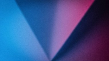 Abstract 4K background with sharp gradients of blue, pink, and violet hues, featuring a grainy texture and dynamic geometric shapes for modern designs clipart