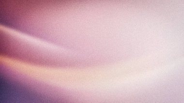 Beyaz, pembe, leylak rengi ve yumuşak mor renklerin karışımından oluşan soyut taneli 4K arkaplan. Modern tasarımlar, duvar kağıtları ve pankartlar için mükemmel.