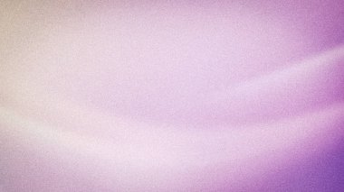 Bej, lavanta ve menekşe rengi yumuşak gradyan ile soyut tanecikli 4K arka plan. Pankartlar, duvar kağıtları ve yaratıcı tasarım şablonları için mükemmel