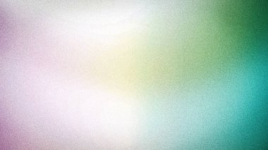 Soyut kumlu 4K gradyan arka plan yeşil, sarı, mor ve beyaz renkleri ince bir bulanıklıkla harmanlıyor. Duvar kağıtları, afişler ve şablonlar için mükemmel