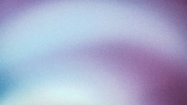 Soyut tanecikli 4K gradyan karışımı yumuşak mavi, lavanta ve koyu mor renkler pürüzsüz geçişler ve ince bir bulanıklık. Duvar kağıtları, pankartlar ve şablonlar için ideal