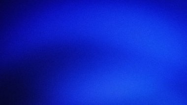 Zengin, canlı kobalt mavisi bir renge sahip soyut taneli 4K gradyan arkaplan. Yumuşak karışımlı, ince varyasyonlar ve yumuşak bulanık doku modern tasarımlar, afişler ve duvar kağıtları için idealdir.