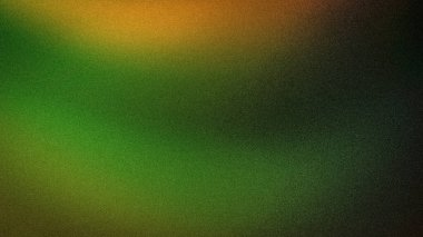 Soyut 4K gradyan arkaplan karışımı yeşil ve turuncu renkler, kumlu bir doku ve pürüzsüz bulanıklık, duvar kağıtları, afişler ve tasarımlar için mükemmel