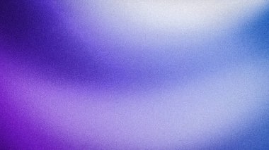 Mor, mor ve beyaz renklerin yumuşak geçişleriyle soyut 4K gradyan arkaplan. Modern duvar kağıtları, şablonlar ve tasarımlar için mükemmel bir taneli doku.