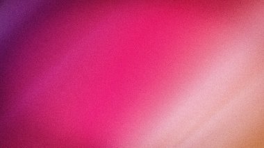 Canlı mor, açık pembe ve yumuşak şeftali rengi içeren soyut gradyan arkaplan, bulanık deseni ve pürüzsüz bulanık, 4K duvar kağıtları, afişler ve şablonlar için ideal.