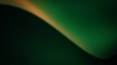 Yeşil, koyu yeşil ve turuncu renkli pürüzsüz geçişler içeren soyut bir arkaplan, yaratıcı tasarımlar, duvar kağıtları ve afişler için mükemmel.