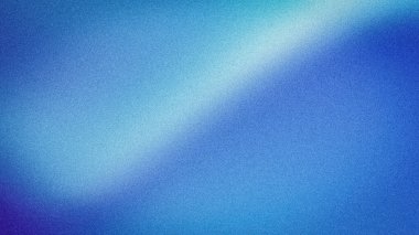 Açık mavi ve koyu mavi renklerin pürüzsüz geçişleri ile soyut bir gradyan arka plan, ince bir tanecikli doku, afişler, duvar kağıtları ve modern tasarımlar için mükemmel