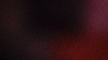 Modern tasarımlar için siyah, koyu mor ve zengin kırmızı tonların koyu bir karışımını gösteren gelişmiş bir 4K soyut gradyan arka plan.