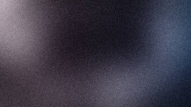 Gri, ince mor ve koyu mavi tonların koyu bir karışımına sahip ince bir kumlu dokuya sahip gelişmiş 4K soyut bir arkaplan.