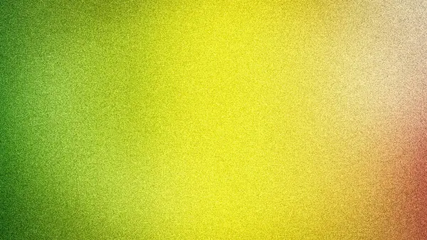 Canlı bir 4K soyut gradyan arka plan, canlı kumlu bir dokuya sahip, yemyeşil renkten parlak sarı ve ince kırmızı renge dönüşüyor.