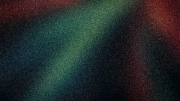 Çarpıcı bir 4K soyut arka plan harmanlanmış koyu yeşil, mavi ve siyah renkler, kırmızı ipuçları, dramatik bir kum dokusu ve pürüzsüz bulanıklık