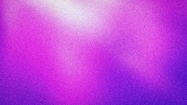 Canlı 4K soyut arkaplan modern görseller için dinamik kumlu dokuya sahip parlak mor ve pembe bir gradyan sergiliyor