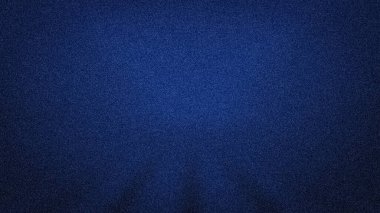 Çarpıcı 4K soyut arkaplan zengin, koyu mavi bir tonu, karmaşık kumlu dokusuyla ve ince merkezi ışıkla gösteriyor. Etkili tasarımlar için ideal