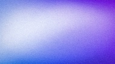 Dinamik 4K soyut bir gradyan gökyüzü mavisi, canlı mor ve parlak beyaz ile pürüzsüz bir dokuya sahip