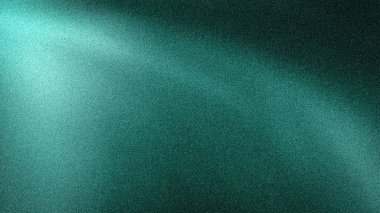 Serene soyut 4K arka plan büyüleyici turkuaz ve koyu yeşil renkler, ince taneli bulanıklık, sakinleştirme ve modern tasarımlar için mükemmel