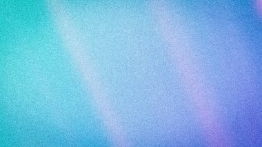 Serin soyut 4K arka plan, serinletici, bulanık bir gradyan ile sulu mavi ve mor, modern estetik için hassas kumlu bir dokusu var.