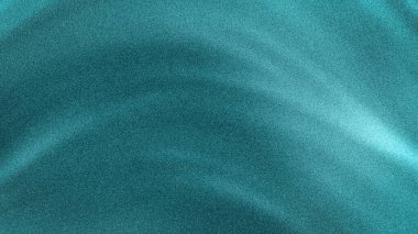 Derin deniz mavisi ve zengin turkuaz renkler büyüleyici bir soyut 4K arkaplan oluşturur, hafif bulanık ve ince bir bulanık dokuya sahiptir.