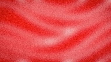 Kırmızı ve beyazın yumuşak geçişleriyle soyut, parlak, kumlu bir eğim. Modern tasarım, afişler ve arka planlar için mükemmel.