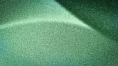 Çağdaş ve zarif tasarım kavramları için mükemmel, kumlu bir dokusu ve ince ışık efektleri olan yeşil tonlarda soyut gradyan arkaplan