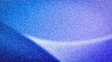 Akan ışık efekti ve kumlu dokuya sahip soyut mavi gradyan, fütürist tasarımlar, web pankartları ve dijital sanat için ideal.