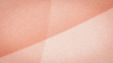 Şeftali ve somon tonlarında çapraz renk değişimine sahip sıcak ve yumuşak soyut bir arkaplan, kumlu bir dokuya sahip, tasarımlar için ideal.