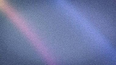 Yumuşak, açık gri-mavi arkaplan canlı mor ve mavi ışık demetleri ve rüya gibi bir tasarım için belirgin bir tanecikli doku