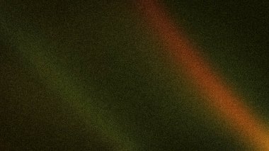 Huysuz, koyu yeşil soyut bir arka plan. Canlı turuncu ışık çizgisi ve belirgin taneli dokusu var. Dramatik tasarımlar için mükemmel.