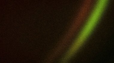 Yumuşak, bulanık ışık çizgisi parlak yeşil ve kırmızı renkte güzel soyut bir arka plan. Kumlu bir doku, 4K tasarımları için ideal