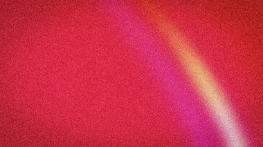 Pembe, turuncu ve beyaz, yumuşak, bulanık ışık çizgisi olan parlak, soyut bir arkaplan. Kumlu bir doku, 4K tasarımları için ideal