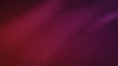 A mesmerizing dark abstract background with a gradient of deep red, burgundy, and purple, featuring a prominent grainy texture and soft blurred light