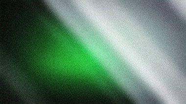 Parlayan yeşil ve serin gri bir gradyan içeren bulanık 4K arkaplan. Modern arka planlar ve yaratıcı tasarımlar için ideal.
