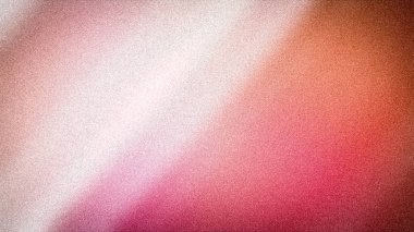 Yumuşak beyaz, kırmızı ve pembe gradyan içeren bulanık bir 4K arkaplan. Modern arka planlar ve yaratıcı tasarımlar için ideal.