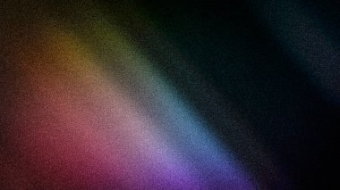 Mor, mavi, kırmızı, yeşil ve kahverengi renklerin harmanlanmış canlı bir karışımına sahip bulanık bir 4K arkaplan