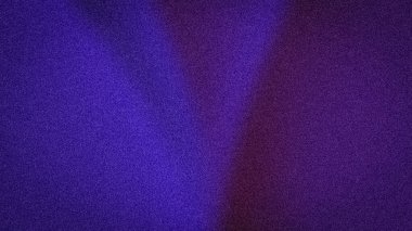 Yumuşak mavi-menekşe ve koyu mor bir gradyan ile soyut bir 4K arkaplan, belirgin, kumlu bir doku içerir