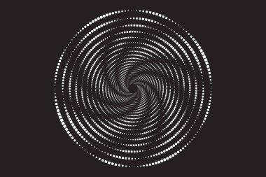 Çember desenli noktaların dokusu