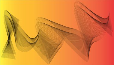 degrade arka plan dalgalar ile