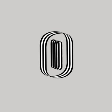 Sayılar vektör metin efekti