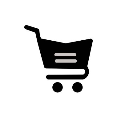 Sosyal medyada sepet simgesi düğmesi