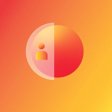 Glasmorfik kullanıcı simgesi ögeleri