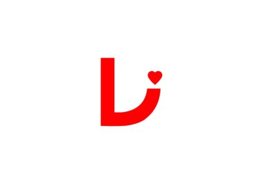 Abstract L letter initial modern logo design template