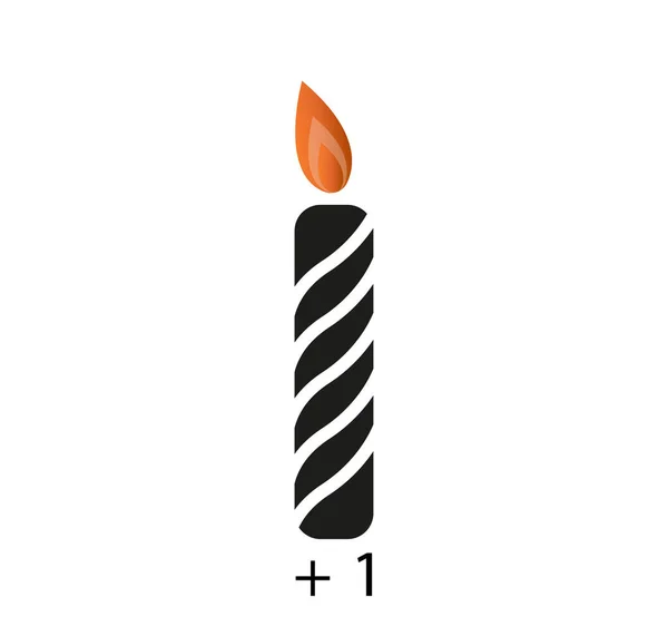 Boldog Születésnapot Üdvözlőlap Betűtervezés — Stock Vector