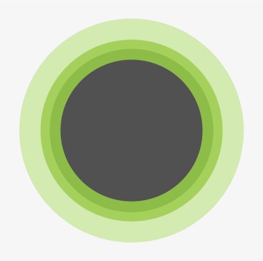 Birbirinden farklı yüksekliklerde farklı çap daire şeklinde çok renkli soyut illüstrasyon. Metin ve fikirleriniz için ses efekti ve çok fazla hava. Eps 10.