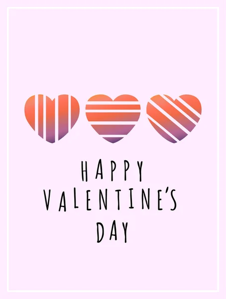 Happy Valentine Day Envelope Paper Hearts Flying Away Vector Illustration — Stok Vektör